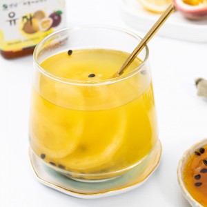 레몬 백향과 과육 함유 냉열 스프레이 음료 360g 