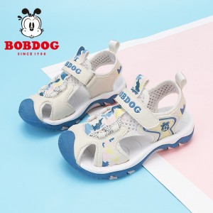 Boys&#039; and girls&#039; beach sports sandals Middle sized children&#039;s Baotou casual breathable shoes