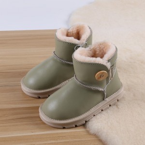 Winter new style plush warm princess boots