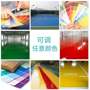 Epoxy floor paint, cement floor paint, wear-resistant floor paint, resin paint