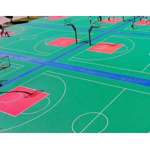 懸浮地板籃球地板橡膠跑道防滑地面