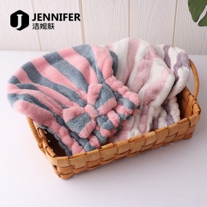 Super soft absorbent dry hair towel