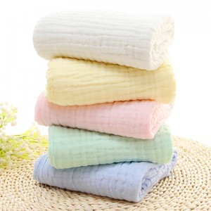 Pure cotton gauze plus 6 layers of cotton gauze for newborn babies and children