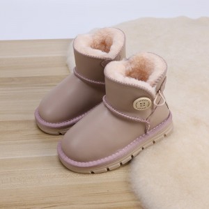 Winter new style plush warm princess boots