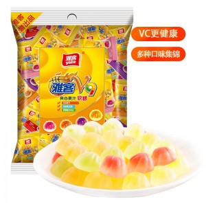 Fruit juice jelly, vitamin, fruit candy, four flavors