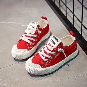 Spring and autumn new style children&#039;s big children&#039;s board shoes children&#039;s breathable small white shoes