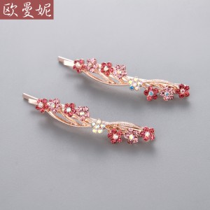 Exquisite hair clip, female Xia, simple bangclip clip, word clip, ear clip