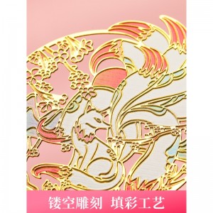 펀칭 기념 졸업 선물 상자 고전 중국풍 선생님 학생 심플 창의 문창 제품 정교하고 아름다운 박물원 