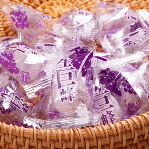Fruit Sugar Health Jufeng Grape Candy Snack for Children