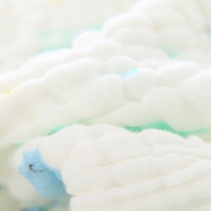 6层纯棉婴儿纱布浴巾