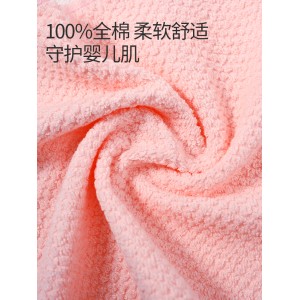 Cotton washcloth soft and absorbent baby towel