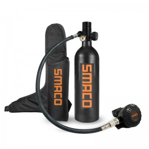 Scuba diving respirator, small air bottle, full set of professional diving equipment for long time