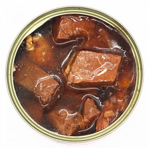 Canned braised beef