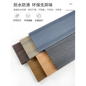 Plastic wood floor, wood plastic plate, plastic plate, anti-corrosion wood floor