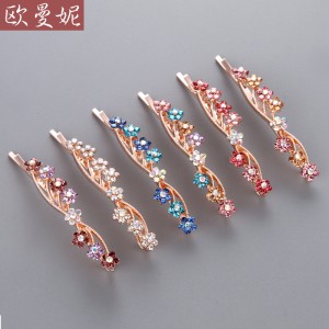 Exquisite hair clip, female Xia, simple bangclip clip, word clip, ear clip