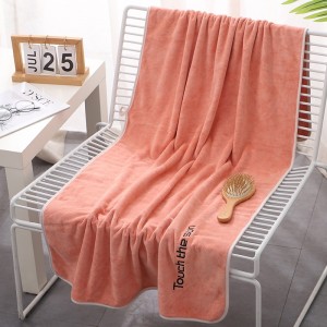 Men and women&#039;s soft skin friendly large thick strong water absorbing bath towel