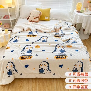 Sleeping blanket thickened Office children&#039;s and primary school students&#039; napping blanket