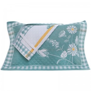 One pair of extra thick and soft cotton pillow napkins