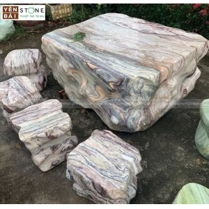 во Вьетнаме каменные скамейки стол янбай - ши популярны