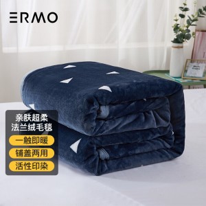Фланелевое одеяло Осенне-зимнее теплое одеяло для ворса Офисное одеяло для кондиционера Одноместное одеяло
