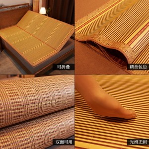 Cool mat Bamboo mat Single person double sided air conditioning mat Cool mat in summer