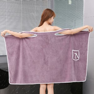Plus size 80-180kg can wear bath towel, female sling, bath robe, bath skirt