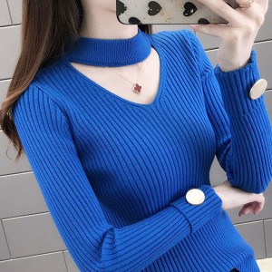 Warm Knitting Shirt Women&#039;s Inner Layer Top Pure Lust Sweater Versatile Westernized Black Bottom Shirt Women&#039;s Knitting Sweater Women