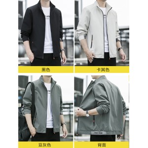 Jacket Men&#039;s Winter New Fashion Casual Rushsuit Men&#039;s Fashion Sports Spring Autumn Thin Workwear Jacket