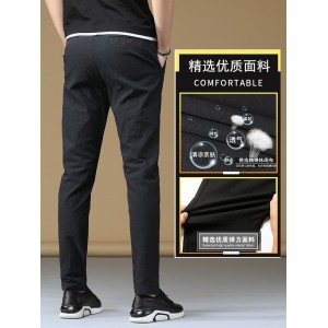 Мужские повседневные брюки свободные новые длинные брюки Мужские весенние и осенние стройные тонкие мужские брюки