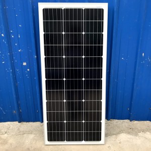 New 100W monocrystalline silicon solar panel power generation panel photovoltaic power generation system charging 12V24V household