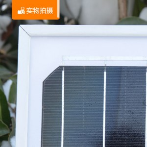 New full watt 200W single crystal photovoltaic panel module Solar power generation panel can charge 12V  24V battery