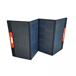 太陽能發電板便攜光伏充電板折疊包帶支架