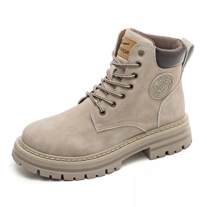 Beauty Return Martin Boots Women&#039;s Boots Popular in Spring and Autumn 2023 New British Rhubarb Short Boots