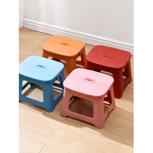 Folding stools, household space saving, portable Mazaden style plastic small bench, children&#039;s shoe changing stool, sturdy small chair