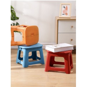 折叠凳子 家用省空间便携马扎 登式塑料小板凳 儿童换鞋凳 结实小椅子