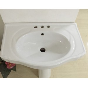 Bathroom sink, washbasin, column basin, sanitary ware, bathroom size engineering