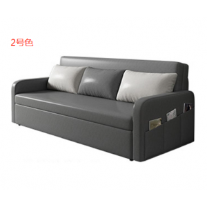 Офисный бизнес двуспальный кожаный диван-кровать подлокотники для отдыха невидимый диван-кровать