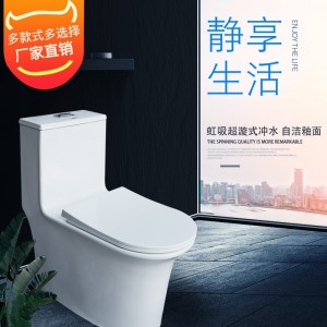 Туалет для приседаний Бытовой унитаз марки керамики Туалет с супер гидромассажем Туалет Сантехника для приседаний