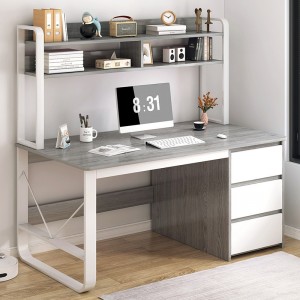 컴퓨터 책상 탁상 가정용 책상 책꽂이 일체형 