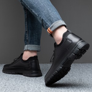 Leather shoes Men&#039;s shoes Genuine leather 2023 new business dress leather shoes Spring breathable Korean fashion casual British fashion shoes