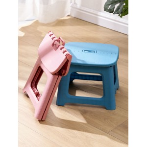 折叠凳子 家用省空间便携马扎 登式塑料小板凳 儿童换鞋凳 结实小椅子