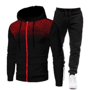 Casual Tracksuit Men Sets Hoodies And Pants Two Piece Sets