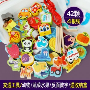 Новые 42 Animal Fruit Traffic Ocean Beads