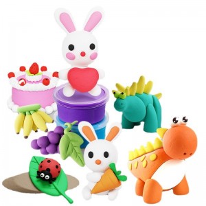 Ultra-light clay children&#039;s environmental protection color clay 24 colors rubber clay space light clay kindergarten 36 handmade DIY toys