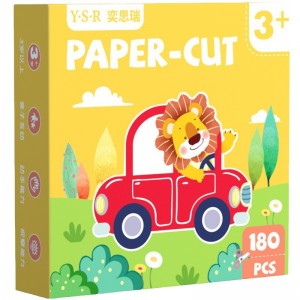 Paper-cutting children&#039;s handmade three-dimensional origami 5-year-old baby DIY production material set